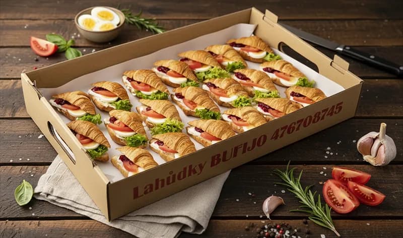 Croissant malý - hermelín