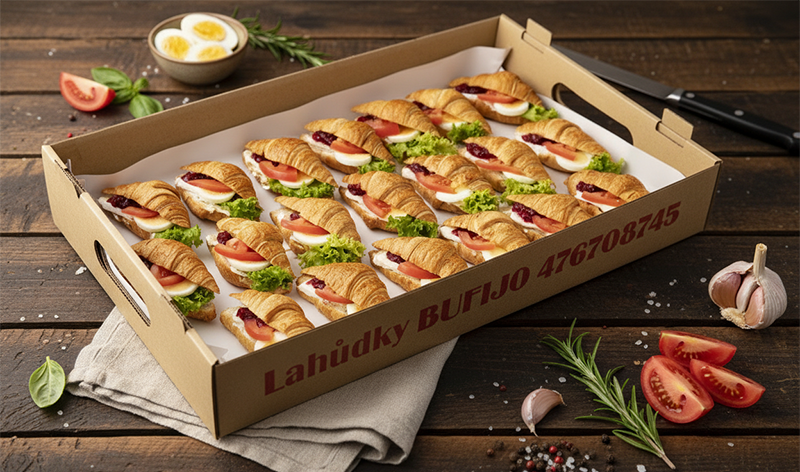 Croissant malý - hermelín